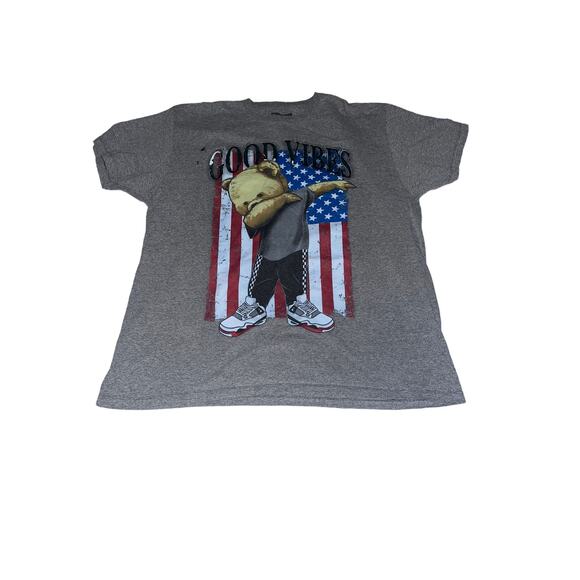 Patriotic Hard Ten XXL T-Shirt “Good Vibes” - Picture 1 of 4
